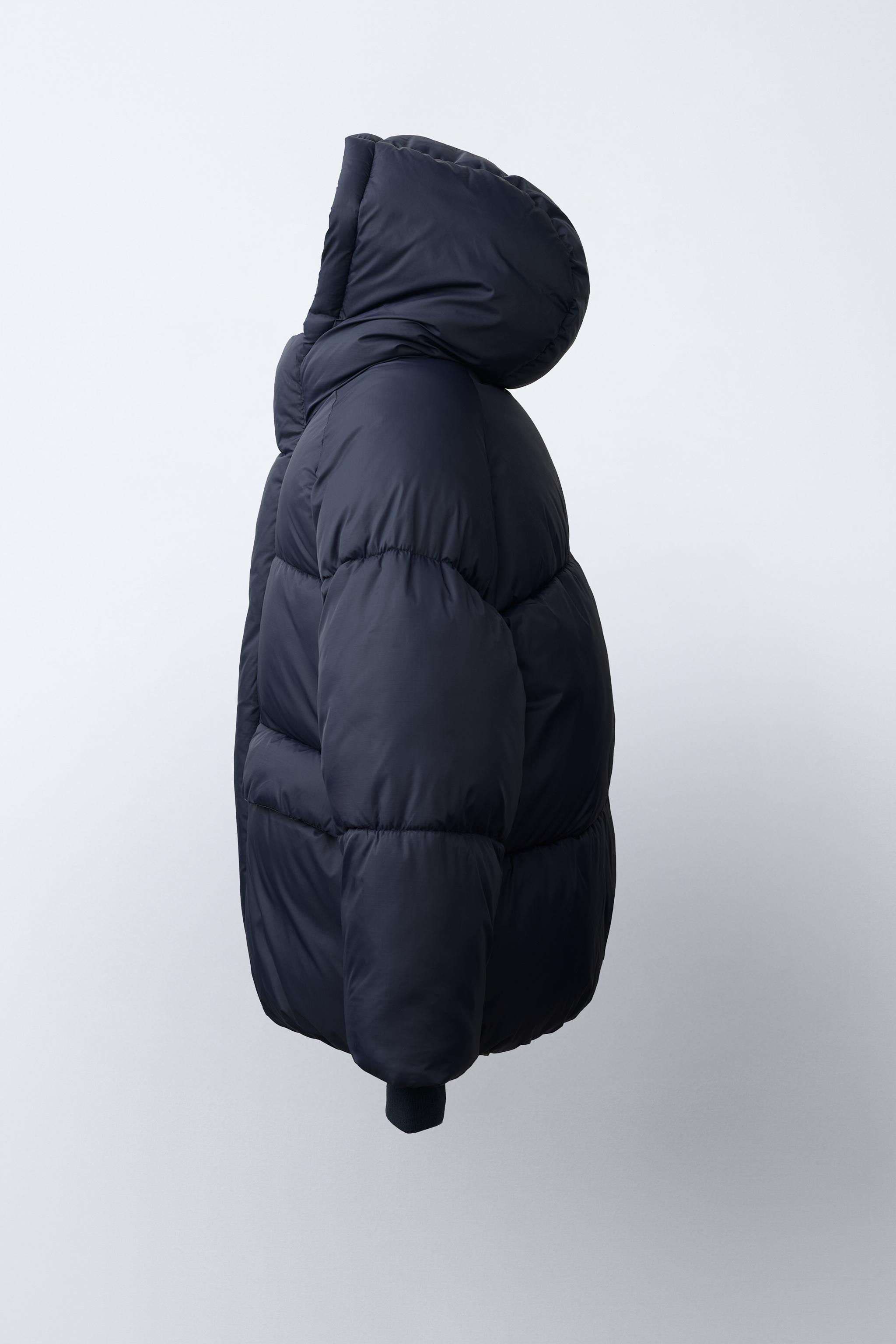MANTEAU MATELASSÉ À CAPUCHE DÉPERLANT